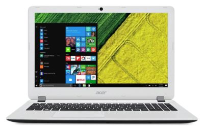 Acer Aspire ES 15.6 Inch AMD E1 4GB 500GB Laptop - White.